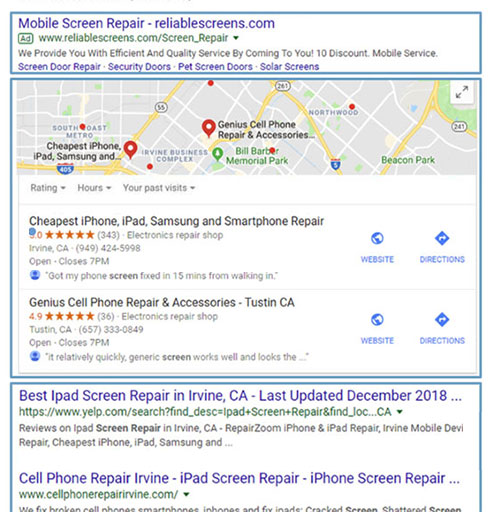 Google Cell Phone Repair