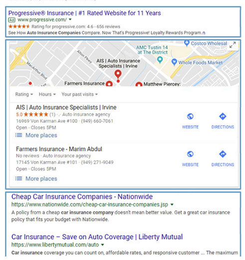 Google Search Insurance