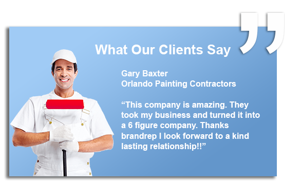 What BrandRep Clients have to say about painting